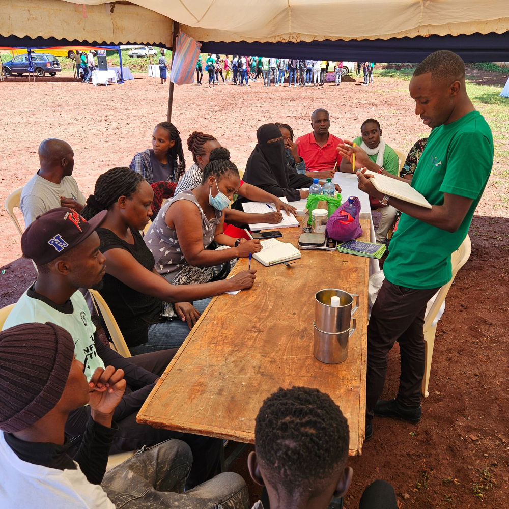 Skill Up Mentorship Program — hands-on training session in Nairobi